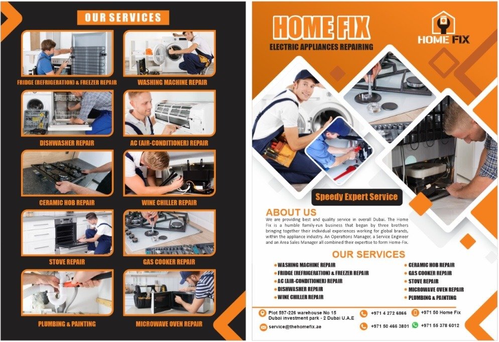 Home Fix Appliances in Dubai